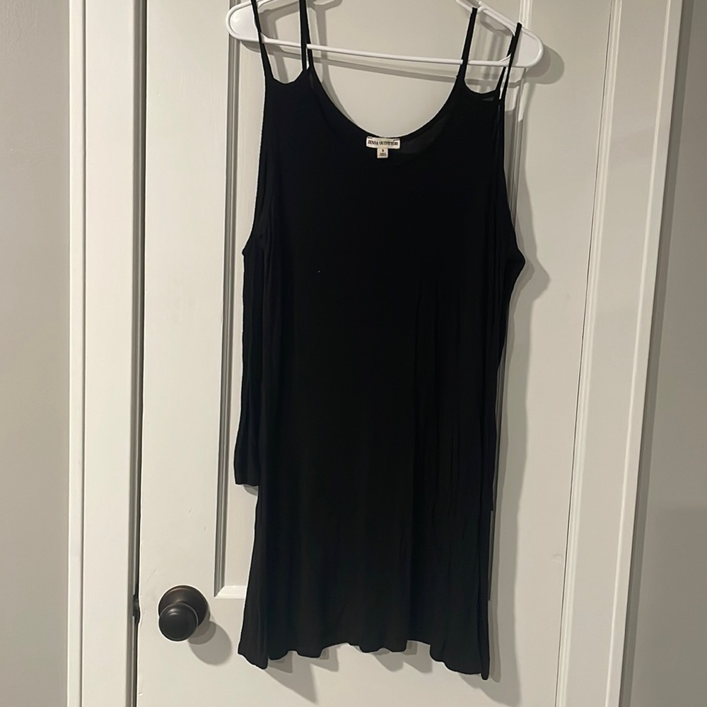 Long Sleeve Black Dress